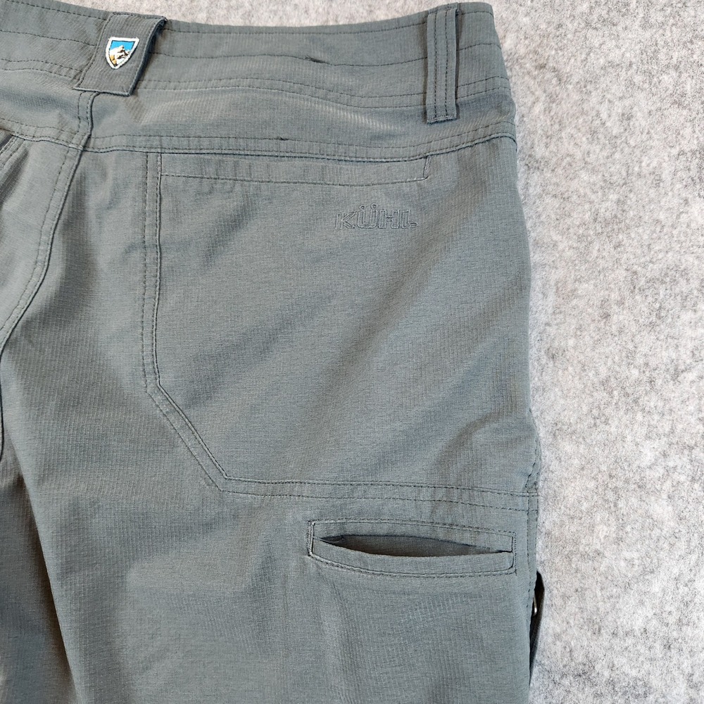 KUHL Silencr Kargo Shorts Men 35 Gray Hiking Outdoor Performance Stretch 5280 - Picture 12 of 15
